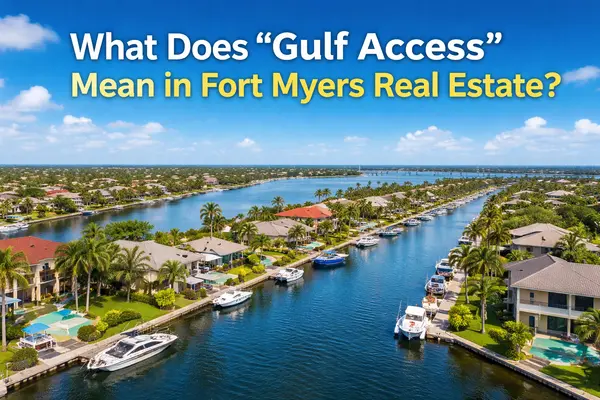  What Does “Gulf Access” Mean in Fort Myers Real Estate? A Complete Guide for Waterfront Buyers