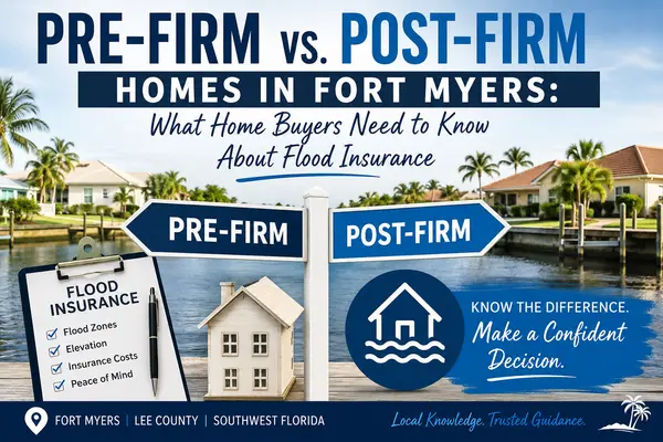 What Is the Difference Between a Pre-FIRM and Post-FIRM Home in Fort Myers When It Comes to Flood Insurance?