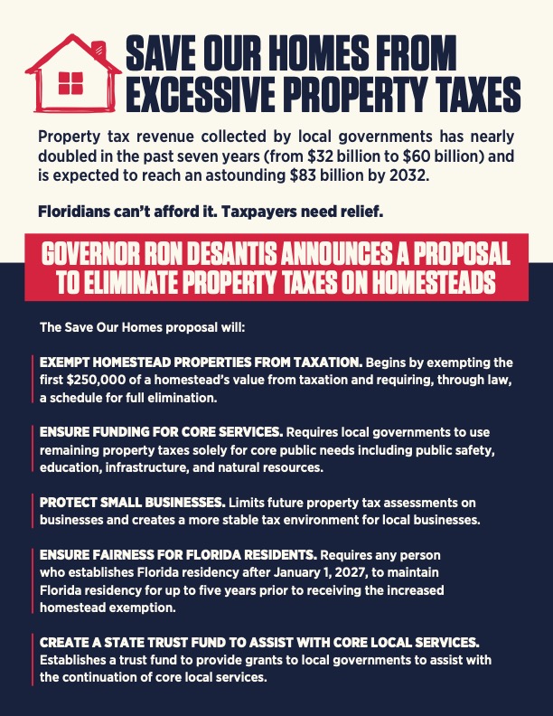 Save our Homes from Excessive Property Taxes HJR 1-f