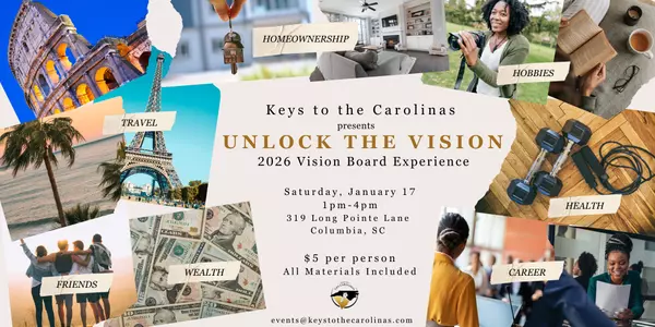 Vision Board Event in Columbia, SC | Kick Off 2026 With Intention