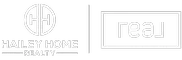 HaileHome Realty Logo Real Combo - white