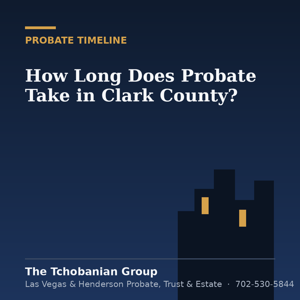 feature image of How Long Does Probate Take in Clark County?