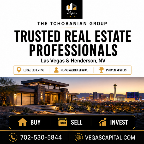 feature image of Who is The Tchobanian Group? Your Trusted Real Estate Professionals in Las Vegas & Henderson, NV