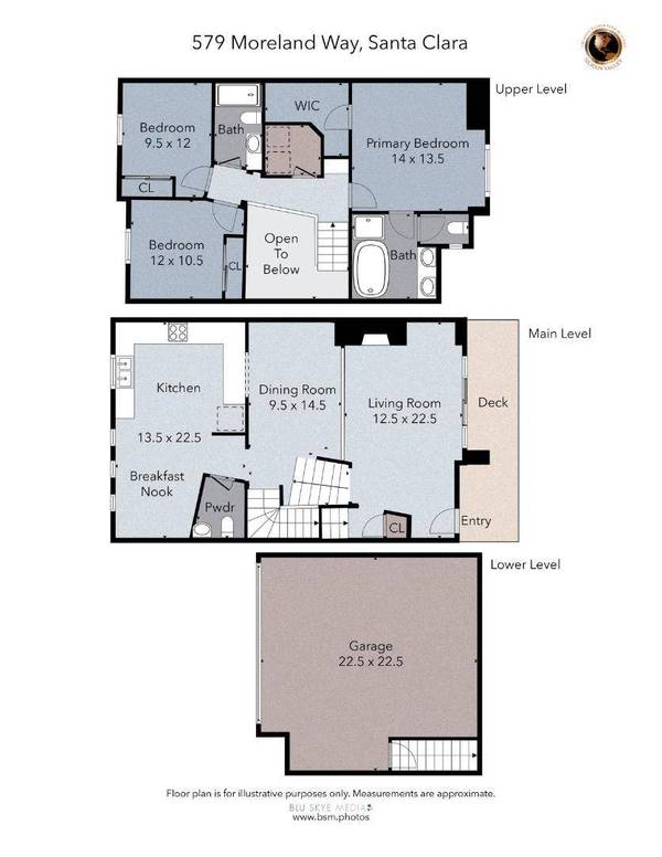 579 Moreland WAY, Santa Clara, CA 95054