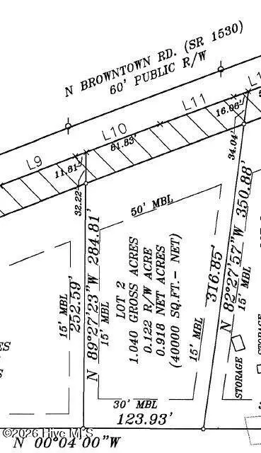 Lot 2 N Browntown RD, Battleboro, NC 27809