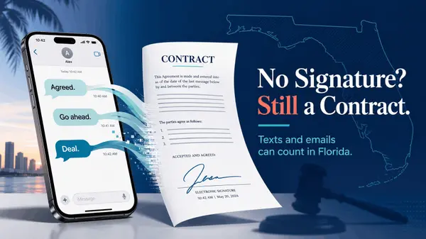 feature image of Think You Don’t Have a Contract Because You Never Signed One? Think Again.