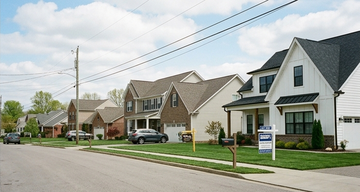 How long are homes staying on the market in Mount Washington KY neighborhood and homes