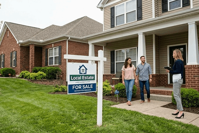 Are homes selling above or below asking price in Mount Washington KY neighborhood and homes