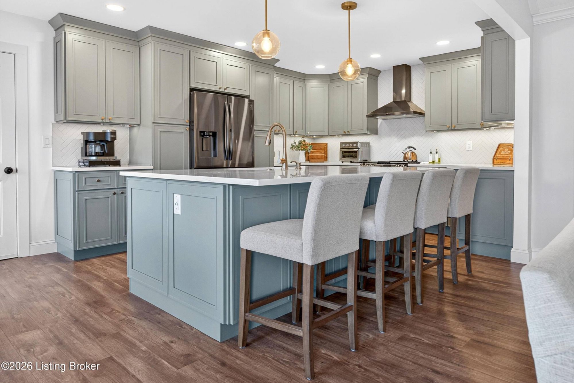 Kitchen with cabinetry and counter space in Lodie Dr property