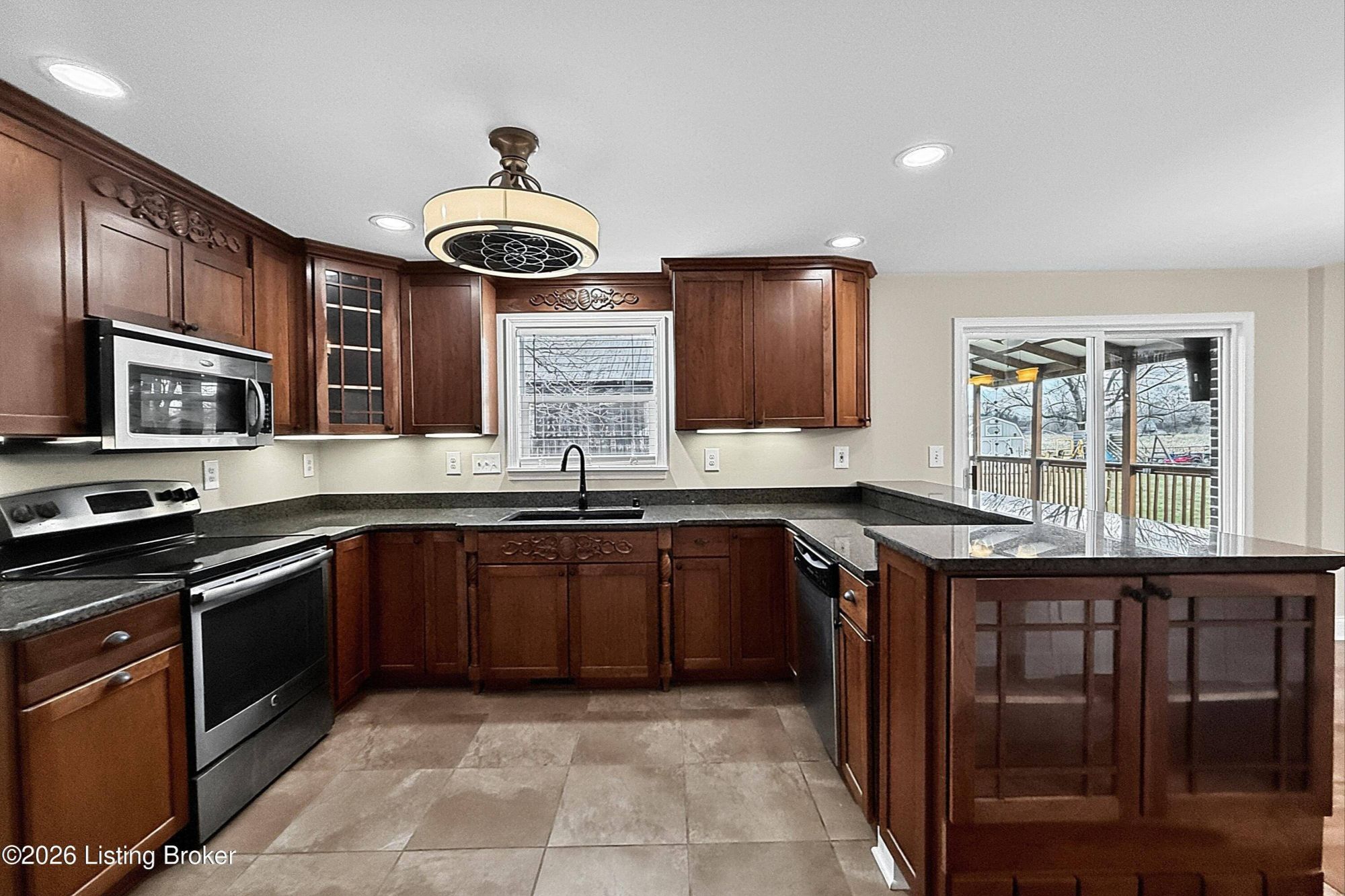 Kitchen with functional layout in Gene St property