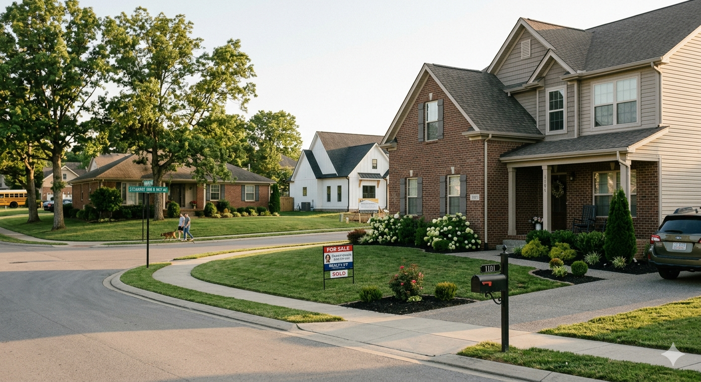 How much have home values increased in the last year Mount Washington KY neighborhood and homes