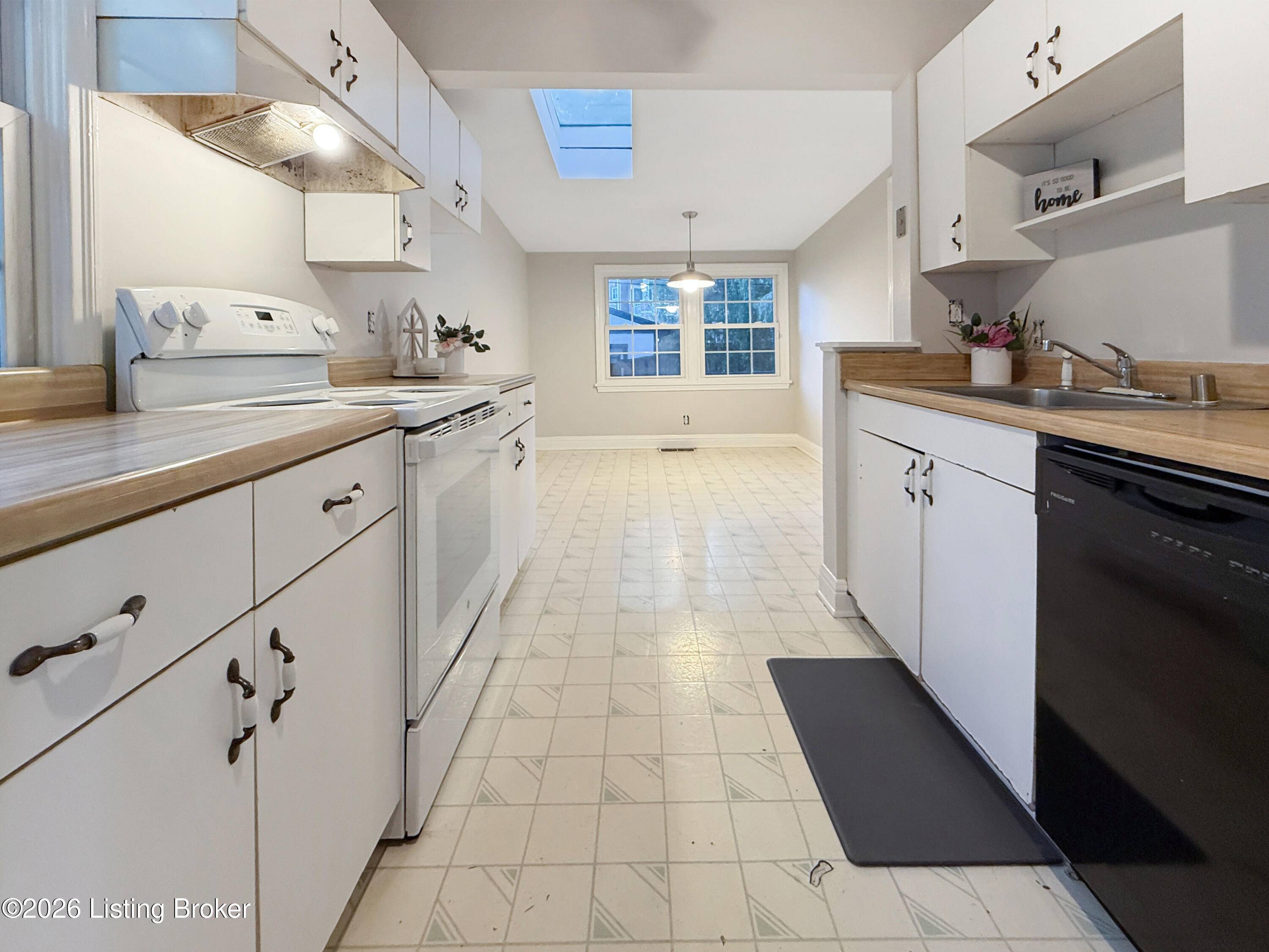 Kitchen with cabinetry in Louisville KY entry-level property