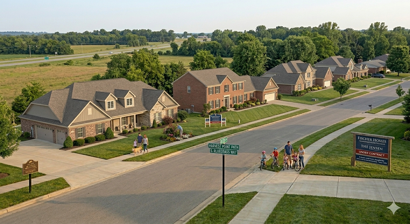 What types of homes hold value best in Mount Washington KY suburban homes and neighborhood