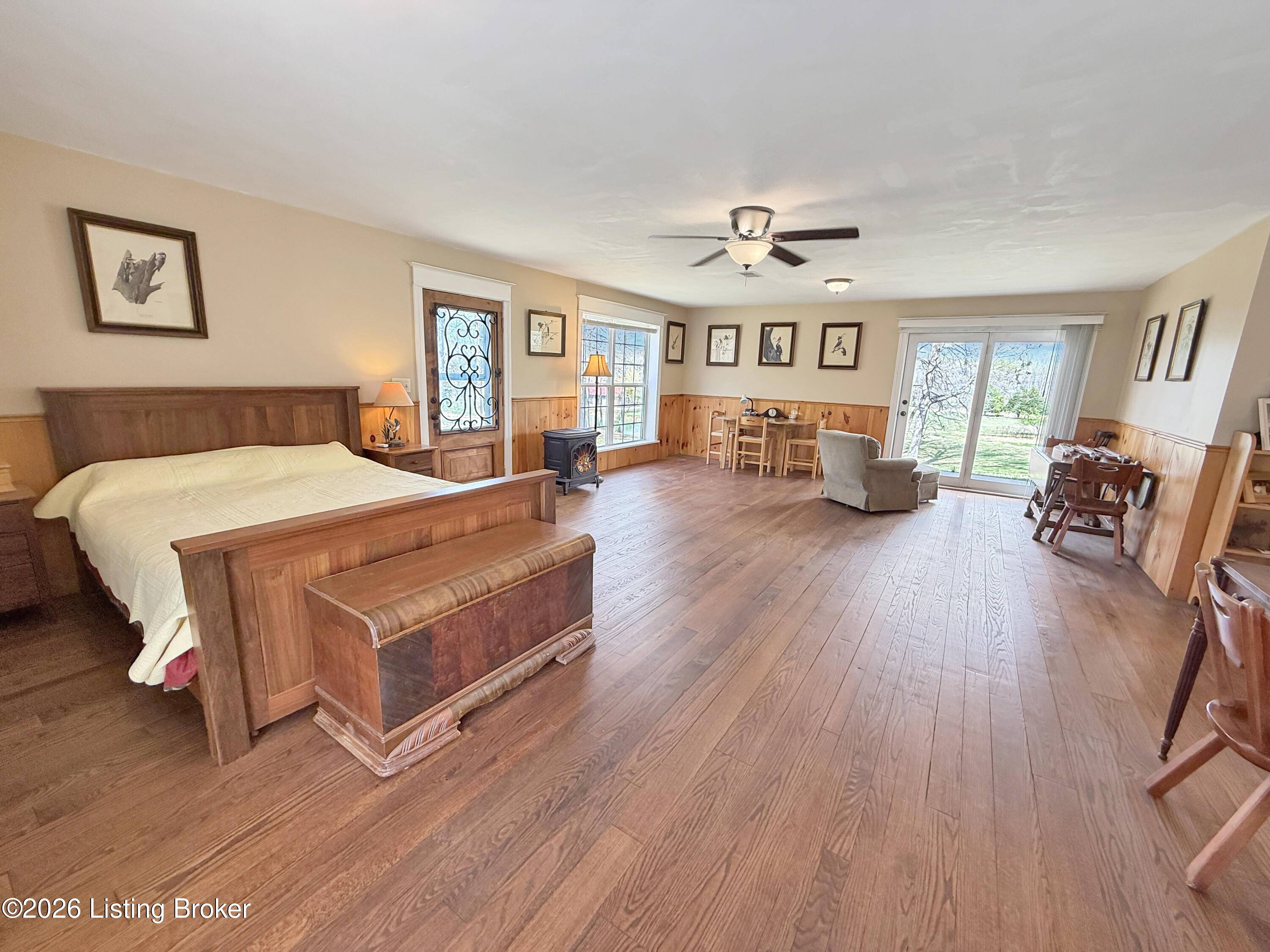 Primary bedroom suite in Elizabethtown Kentucky home