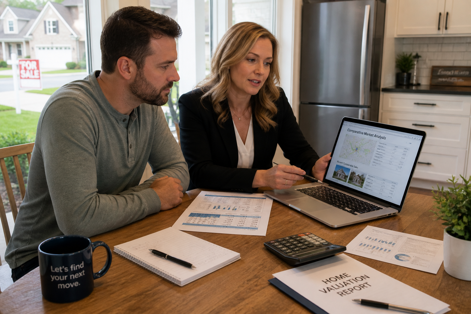 How do I price my home correctly in Mount Washington KY homeowner reviewing home value