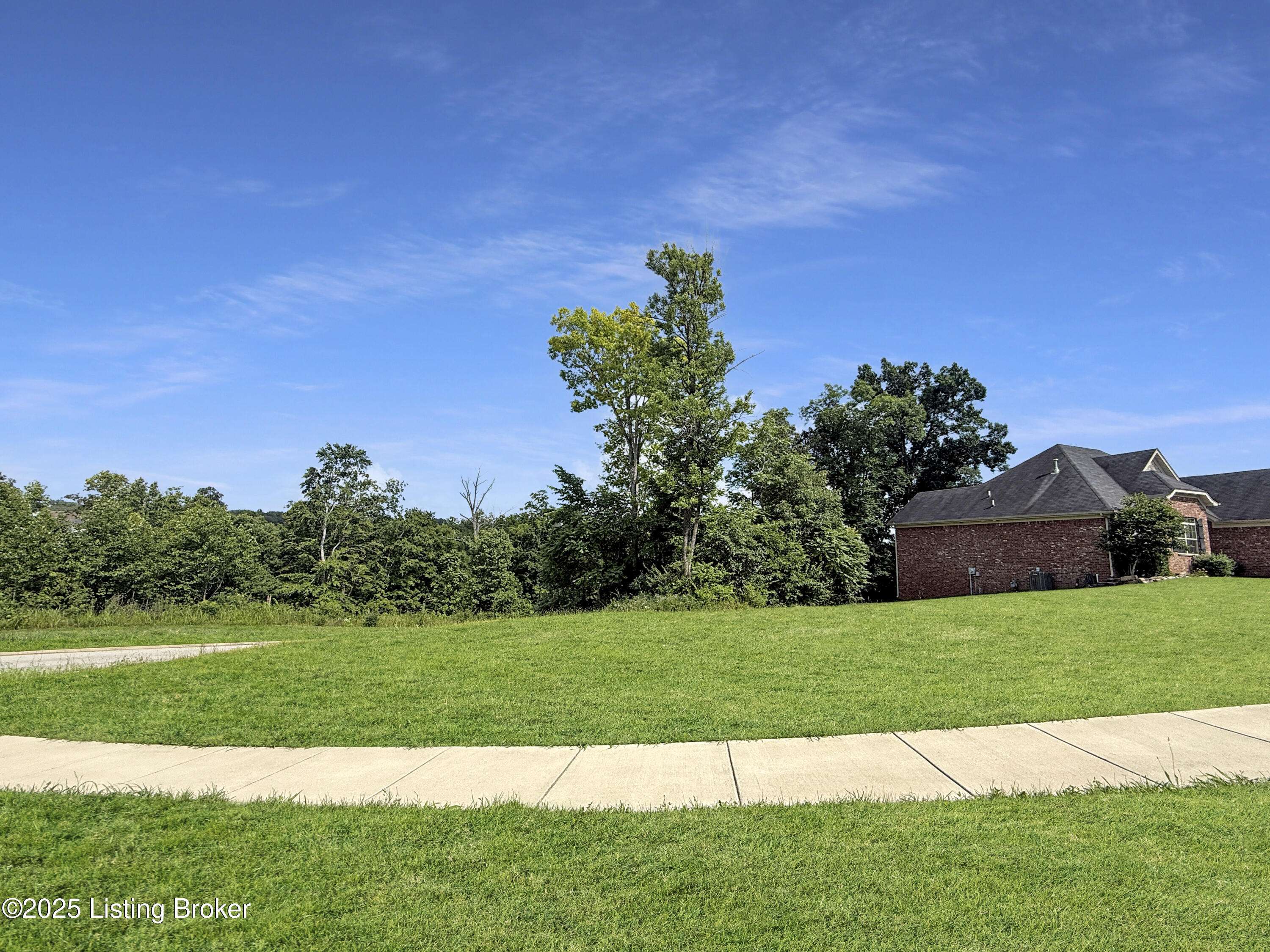 Cleared lot ready to build home