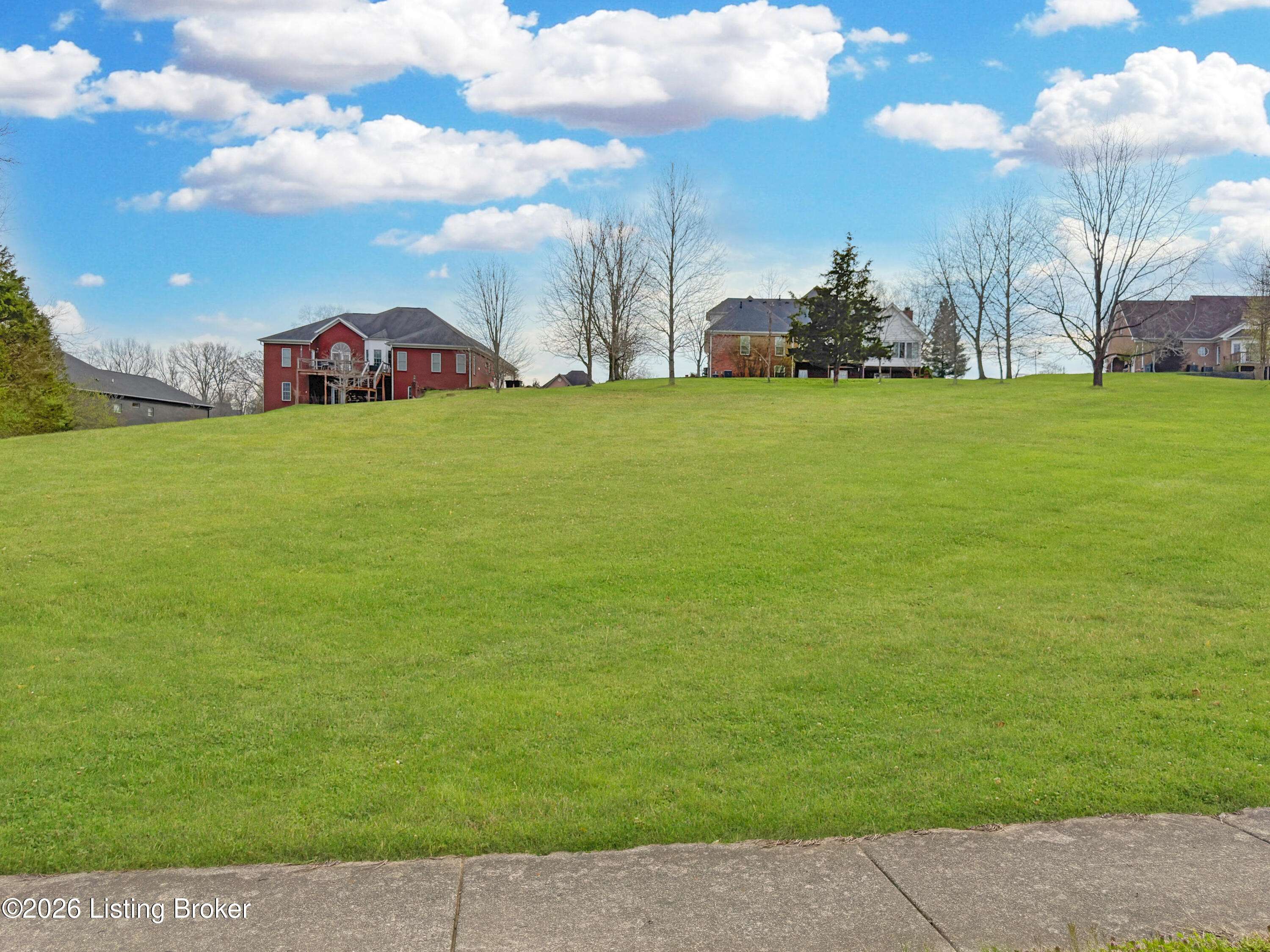 Vacant land ready for new construction