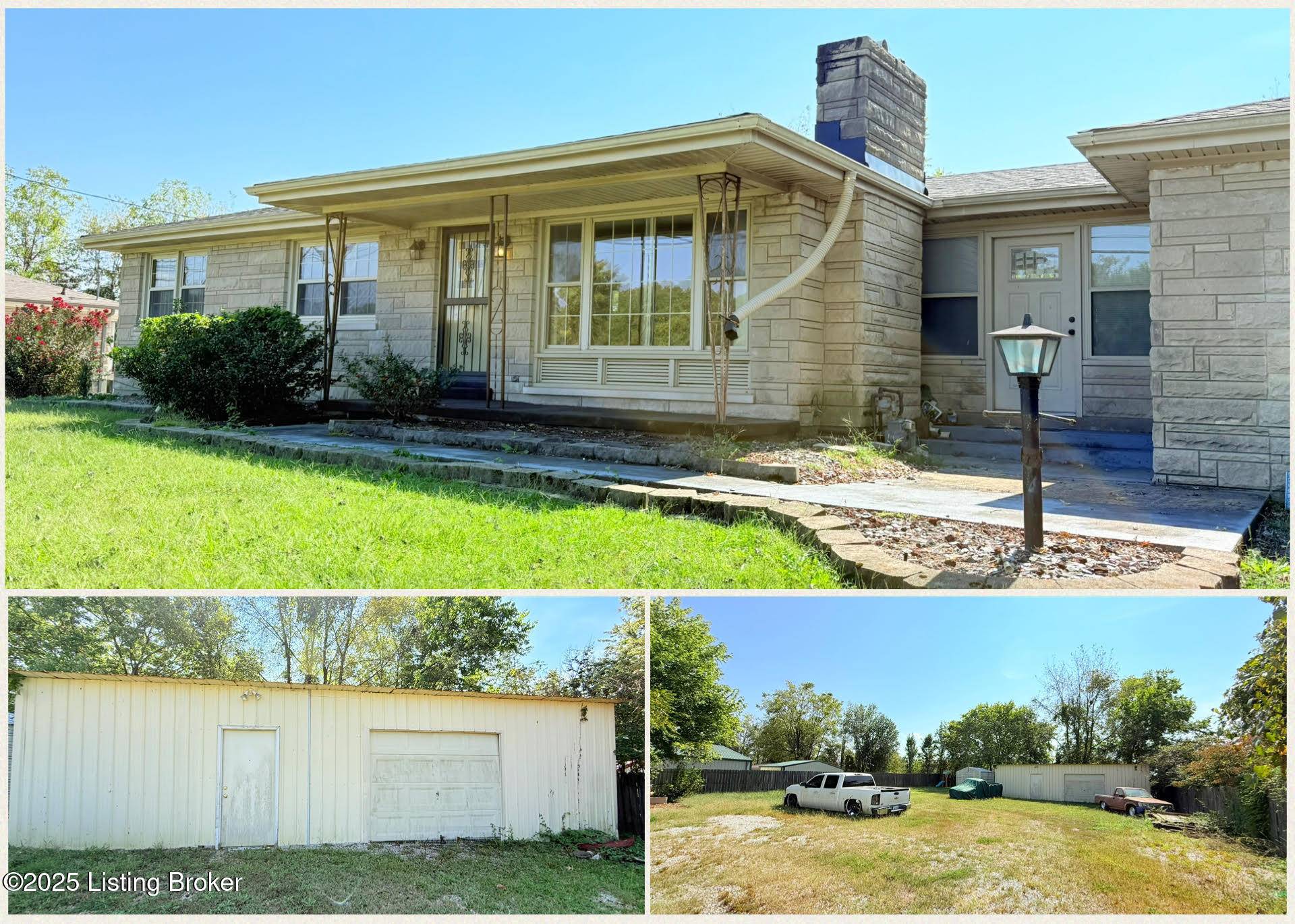 Ranch home on acreage in Mt Washington KY