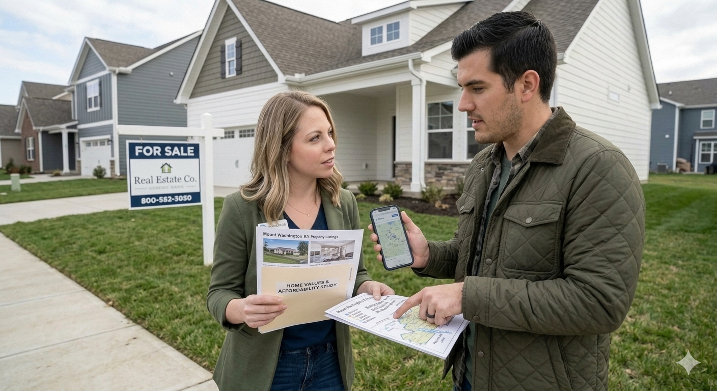 affordable homes in Mount Washington KY buyers comparing housing costs