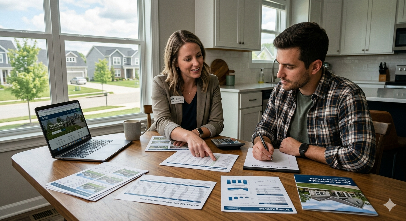 are homes in Mount Washington KY overpriced buyer reviewing local home values and market conditions