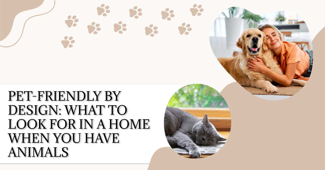 Pet-Friendly by Design: What to Look for in a Home When You Have Animals