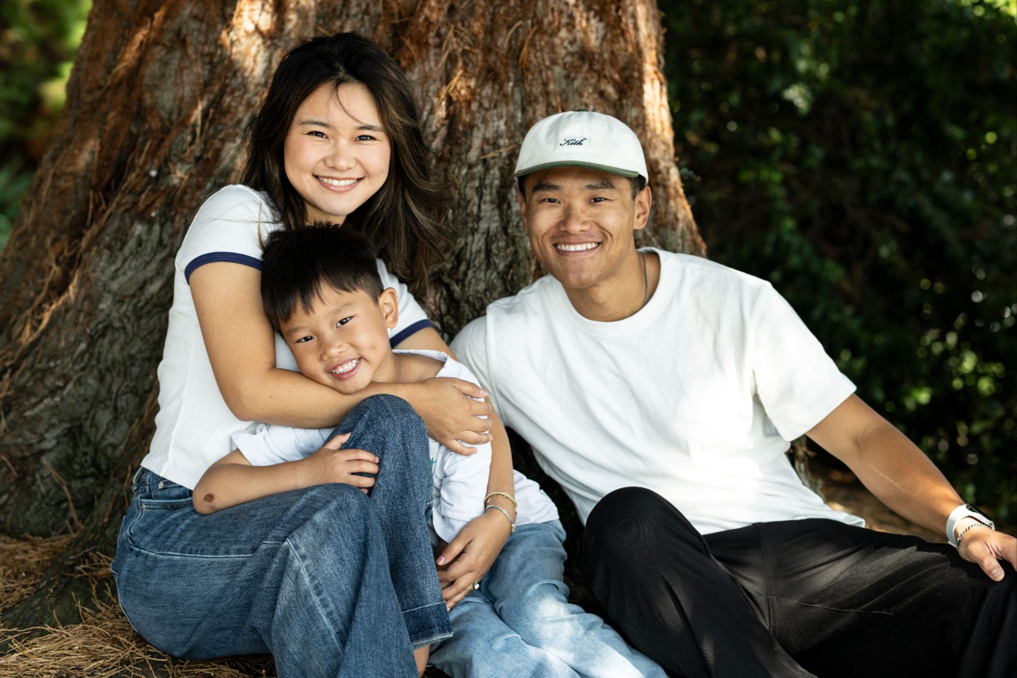 Family portrait from a previous Photos in the Park event
