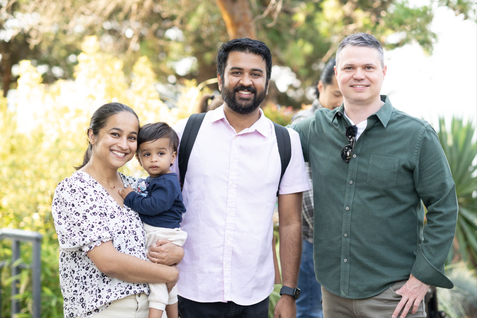 Family portrait from a previous Photos in the Park event
