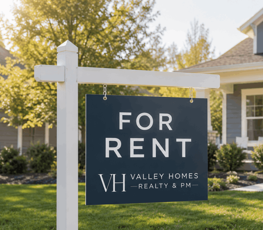 Modern Huntsville rental home available for lease through Valley Homes Realty and Property Management