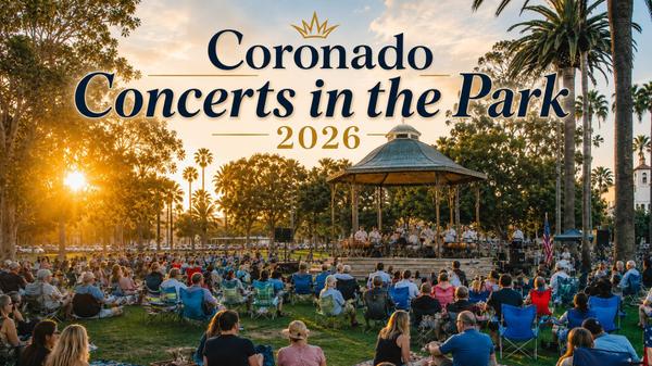 feature image of Coronado Concerts in the Park 2026 Schedule & Local Guide
