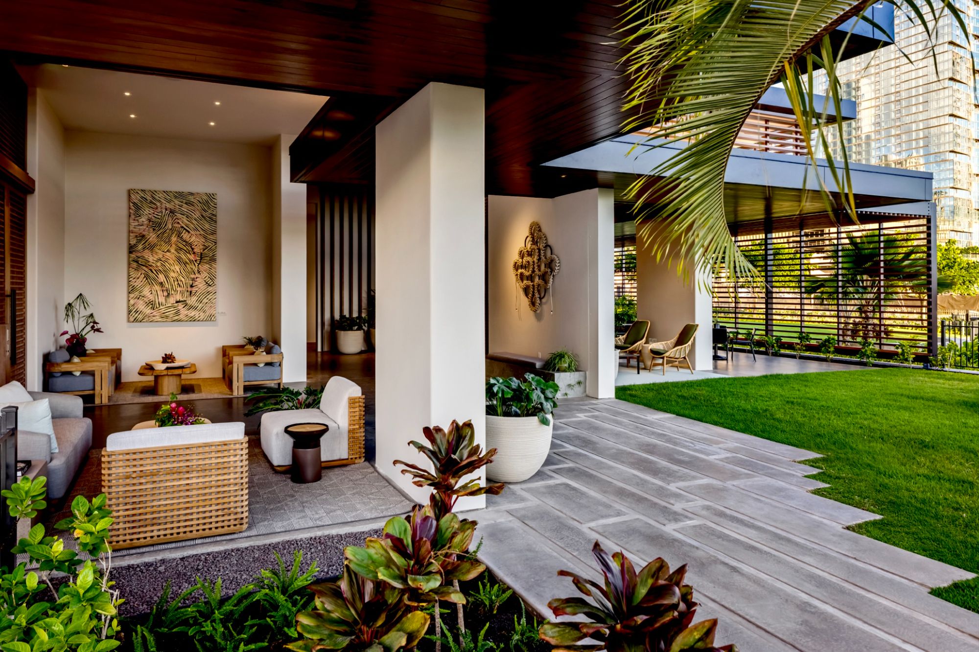 Ulana Ward Village Lobby