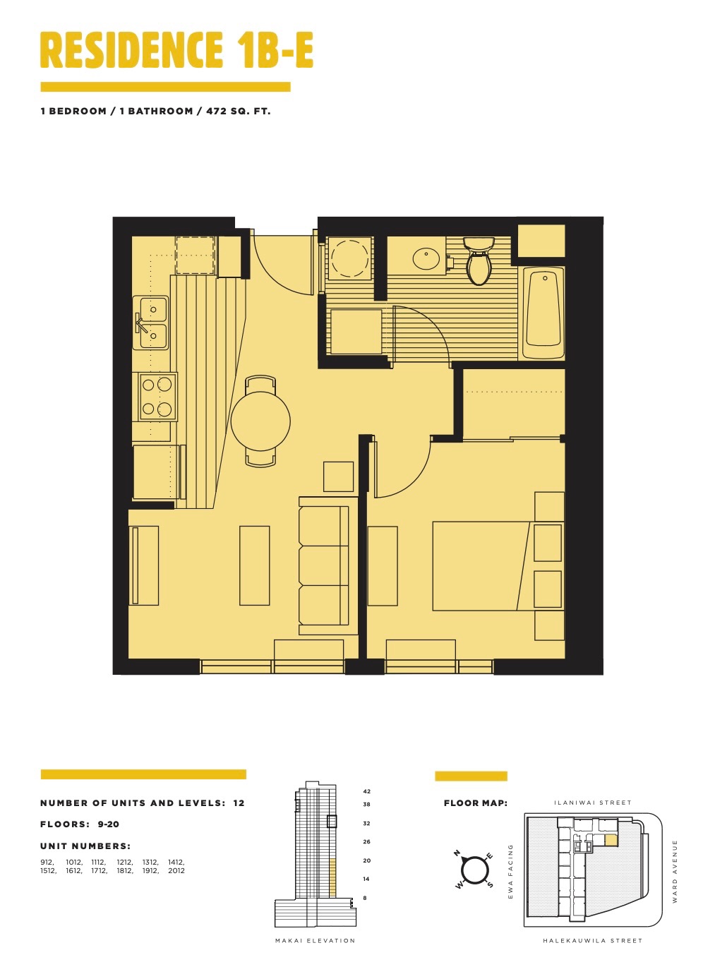 Ke Kilohana Floor Plan and Floor Map