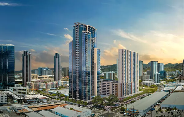 Kahuina-Ariel-View-Towers-Sunrise