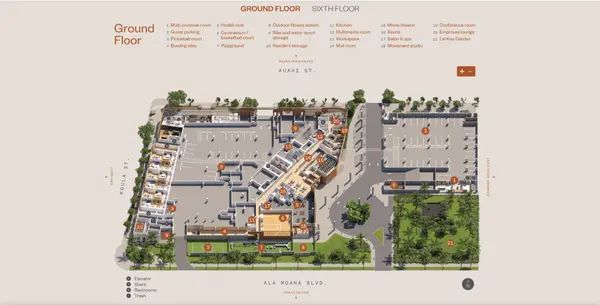 Alia Ground Floor Amenities