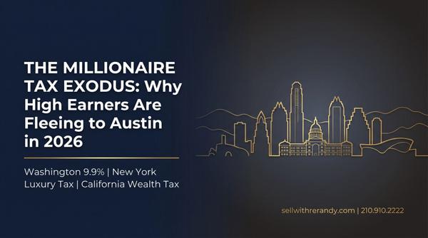 feature image of The Millionaire Tax Exodus: Why High Earners Are Fleeing to Austin in 2026