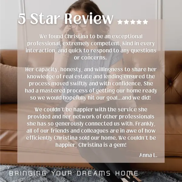 five star review Williams Ave Real Estate Enumclaw home selling service