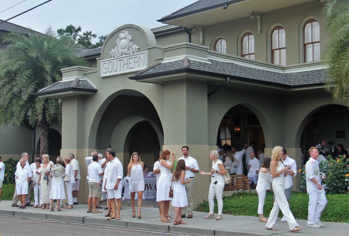Covington White Linen for Public Art