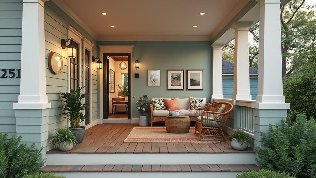 Open house craftsman-style ambiance