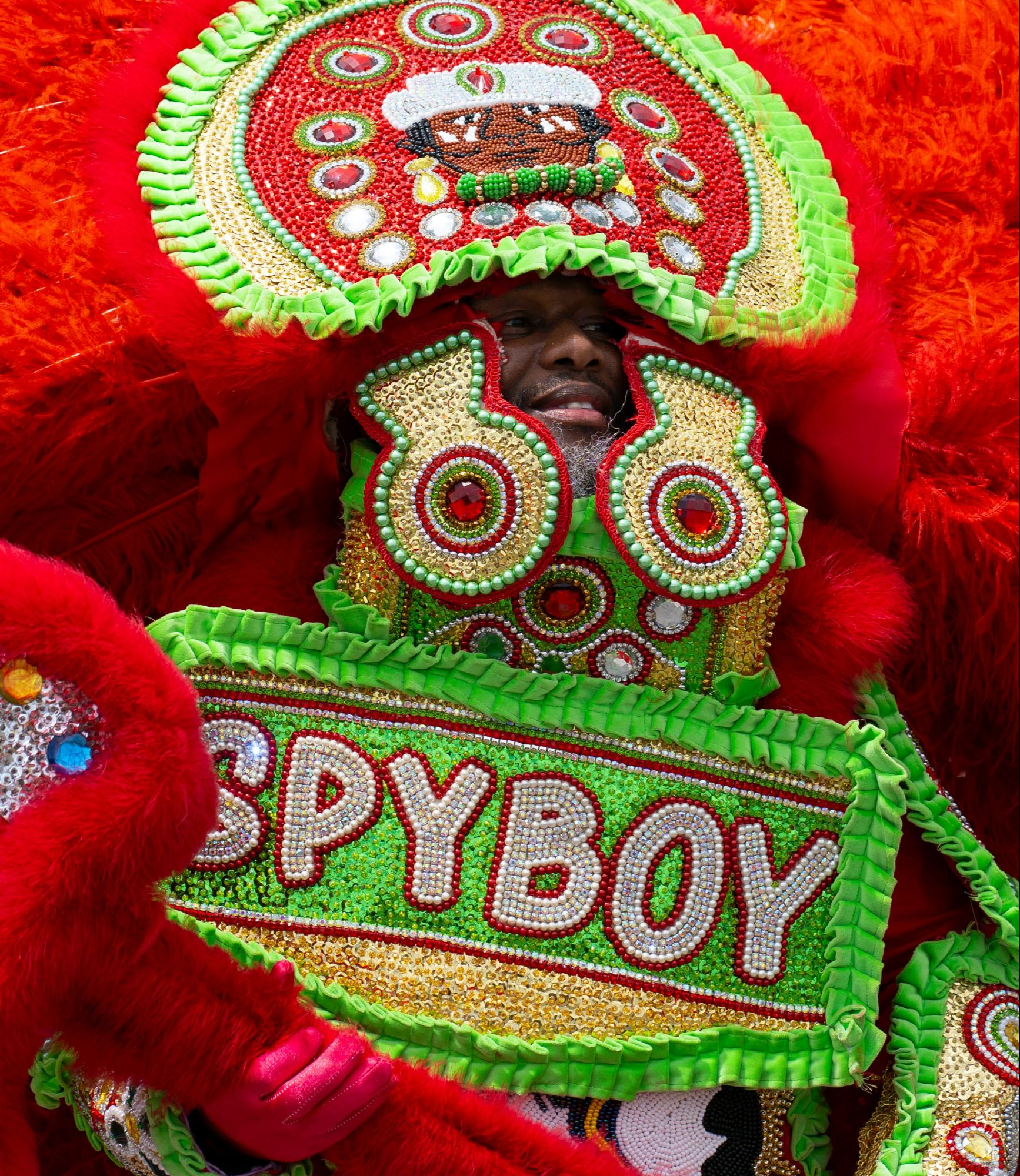 Mardi Gras Indians in Tremé