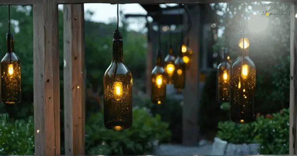 DIY Wine Bottle Lighting Ideas for Your Yard