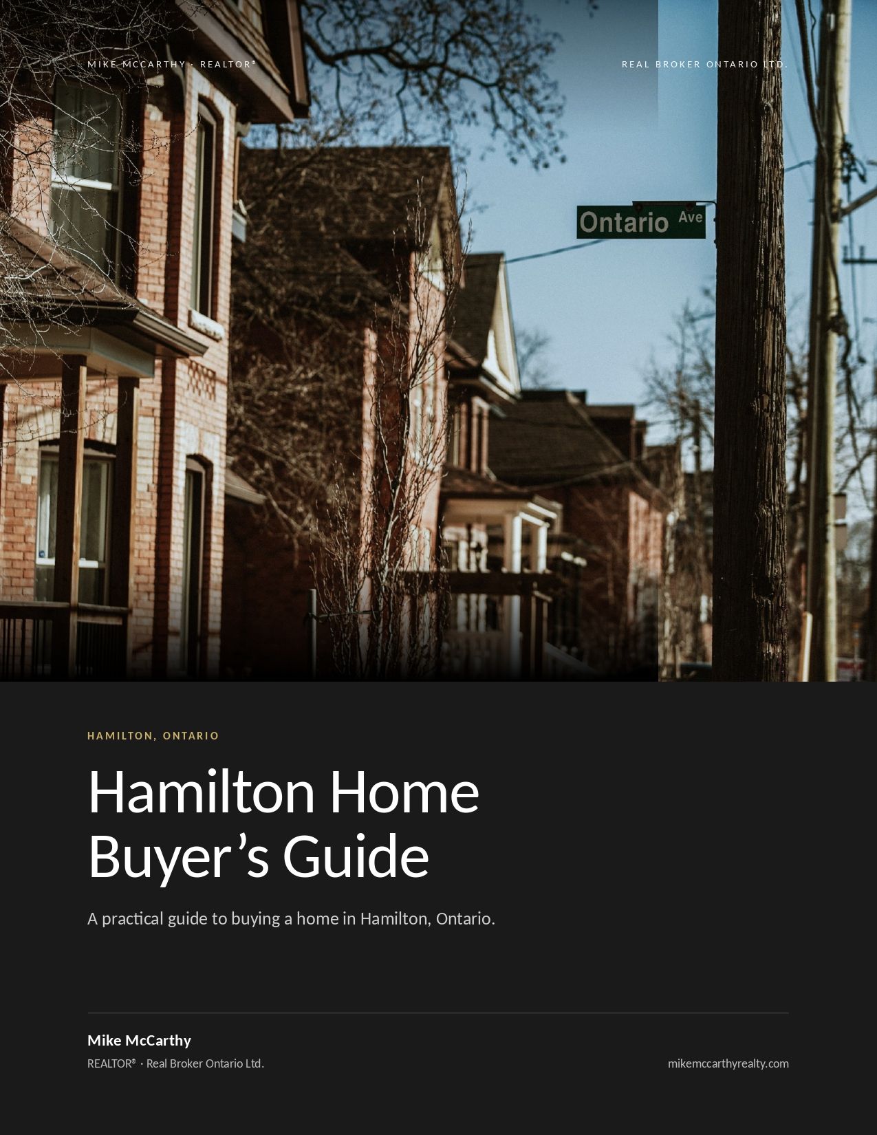 Hamilton Home Buyer’s Guide by Mike McCarthy