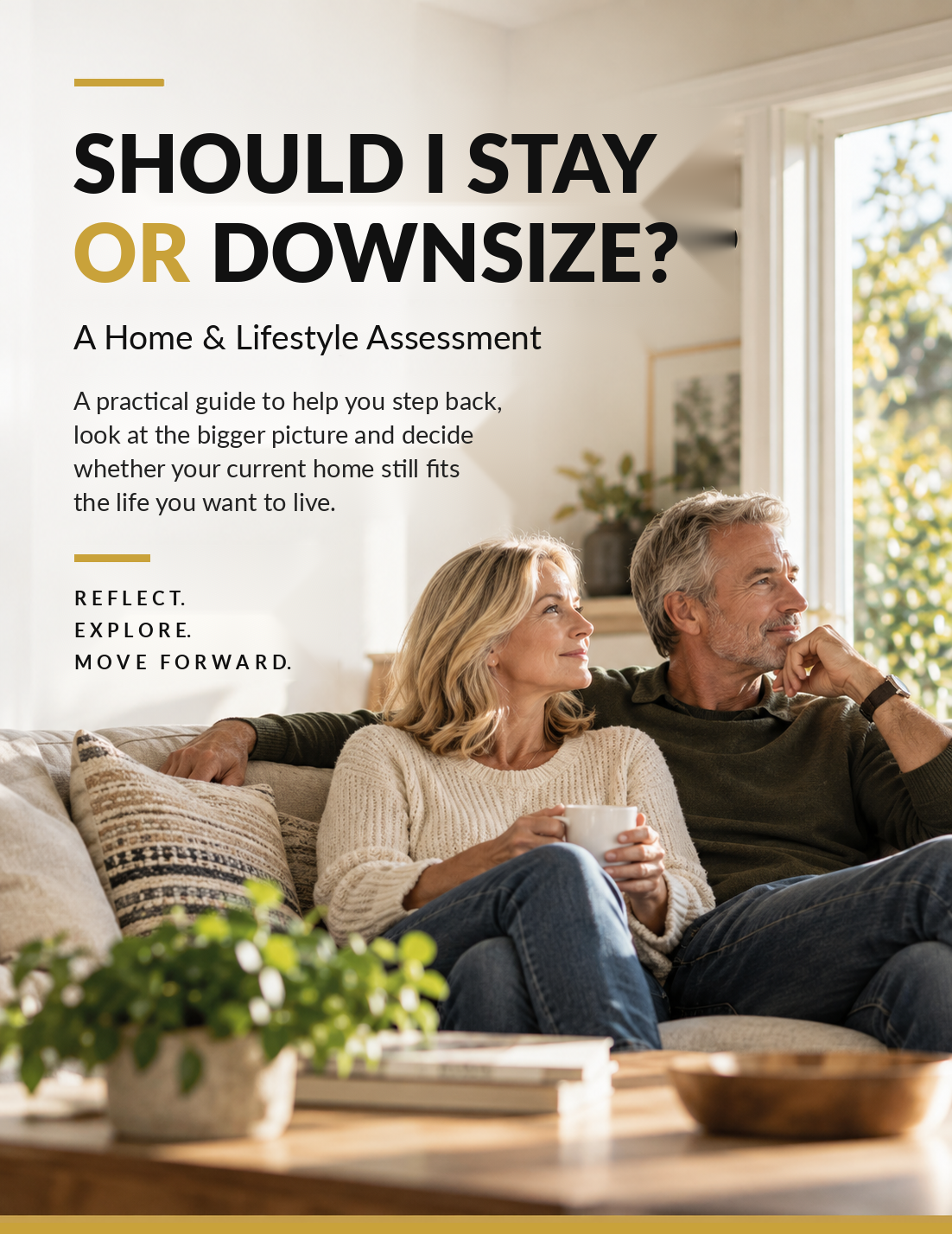Should I Stay or Downsize? A Home & Lifestyle Assessment guide cover