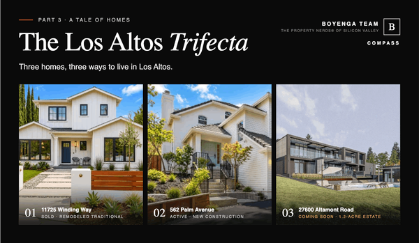 feature image of Updated, Brand-New or Build Your Own? A Los Altos Buyer's Guide Through Three Real Homes