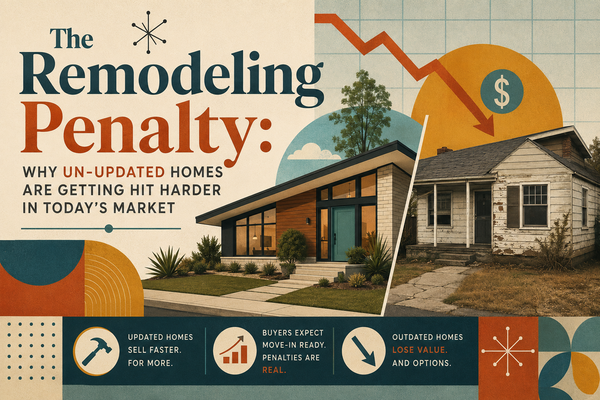 feature image of The Remodeling Penalty: Why Un-Updated Homes Are Getting Hit Harder in Today’s Market