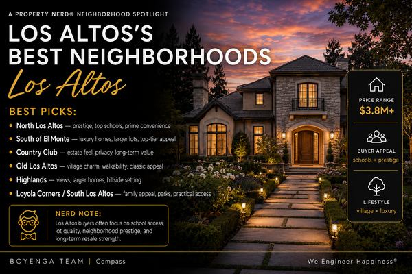 Best Los Altos Neighborhoods: A Property Nerds Guide to Where to Live in Los Altos, CA,Eric & Janelle Boyenga