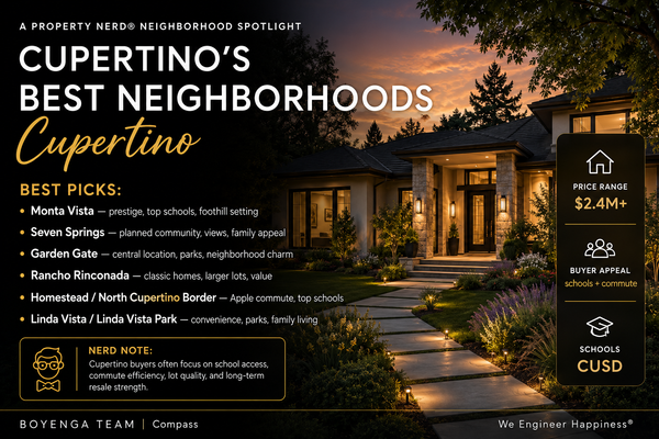 Best Cupertino Neighborhoods: A Property Nerds Guide to Where to Live in Cupertino, CA,Eric & Janelle Boyenga