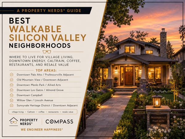 Best Walkable Neighborhoods in Silicon Valley: Village Living, Downtown Energy, Caltrain, Coffee, and Restaurants,Eric & Janelle Boyenga