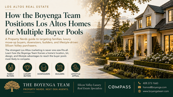 How the Boyenga Team Positions Los Altos Homes for Multiple Buyer Pools,Eric & Janelle Boyenga