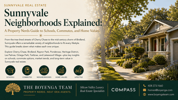 Sunnyvale Neighborhoods Explained: A Property Nerds Guide to Schools, Commutes, and Home Values,Eric & Janelle Boyenga