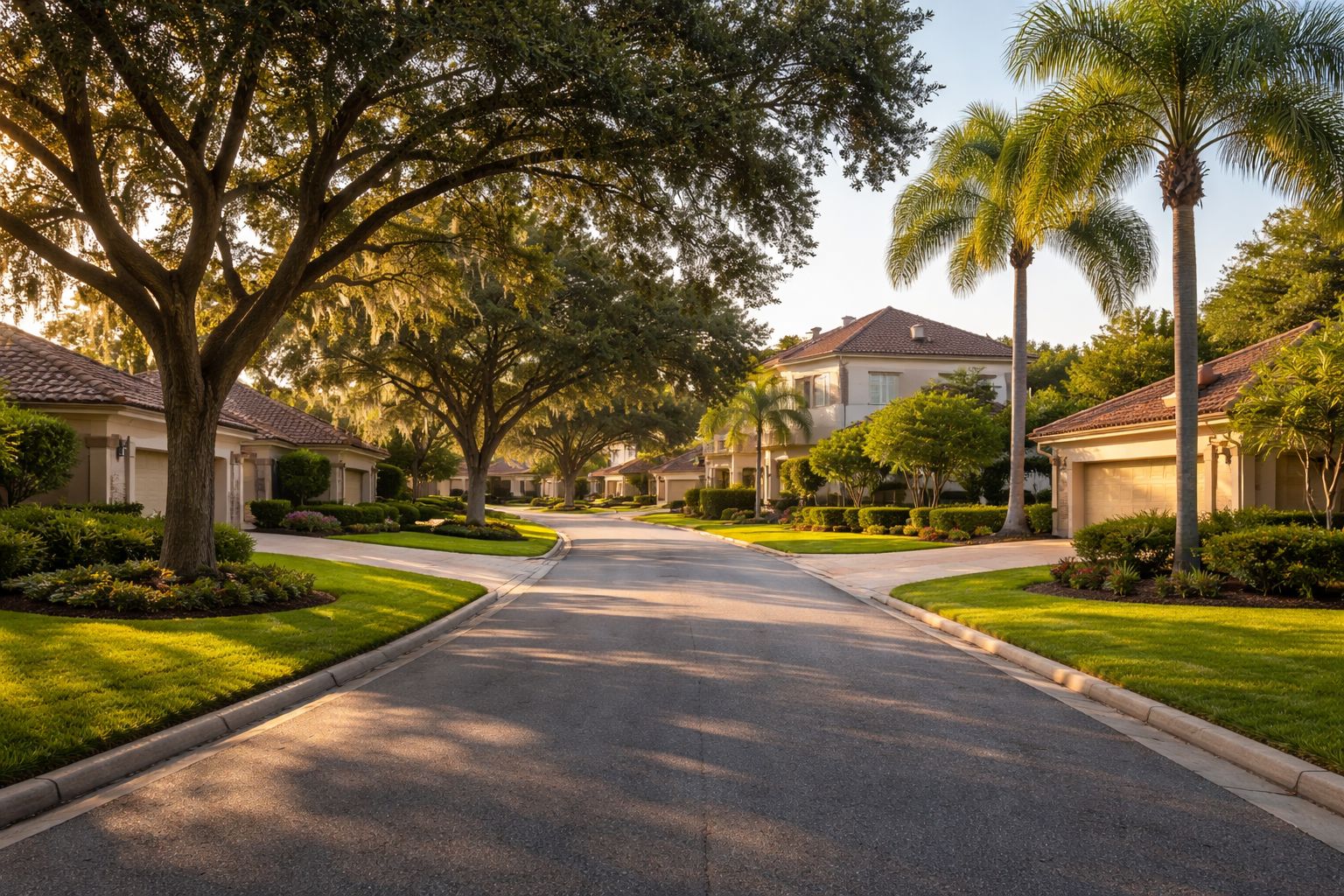 Dr. Phillips Florida neighborhood street