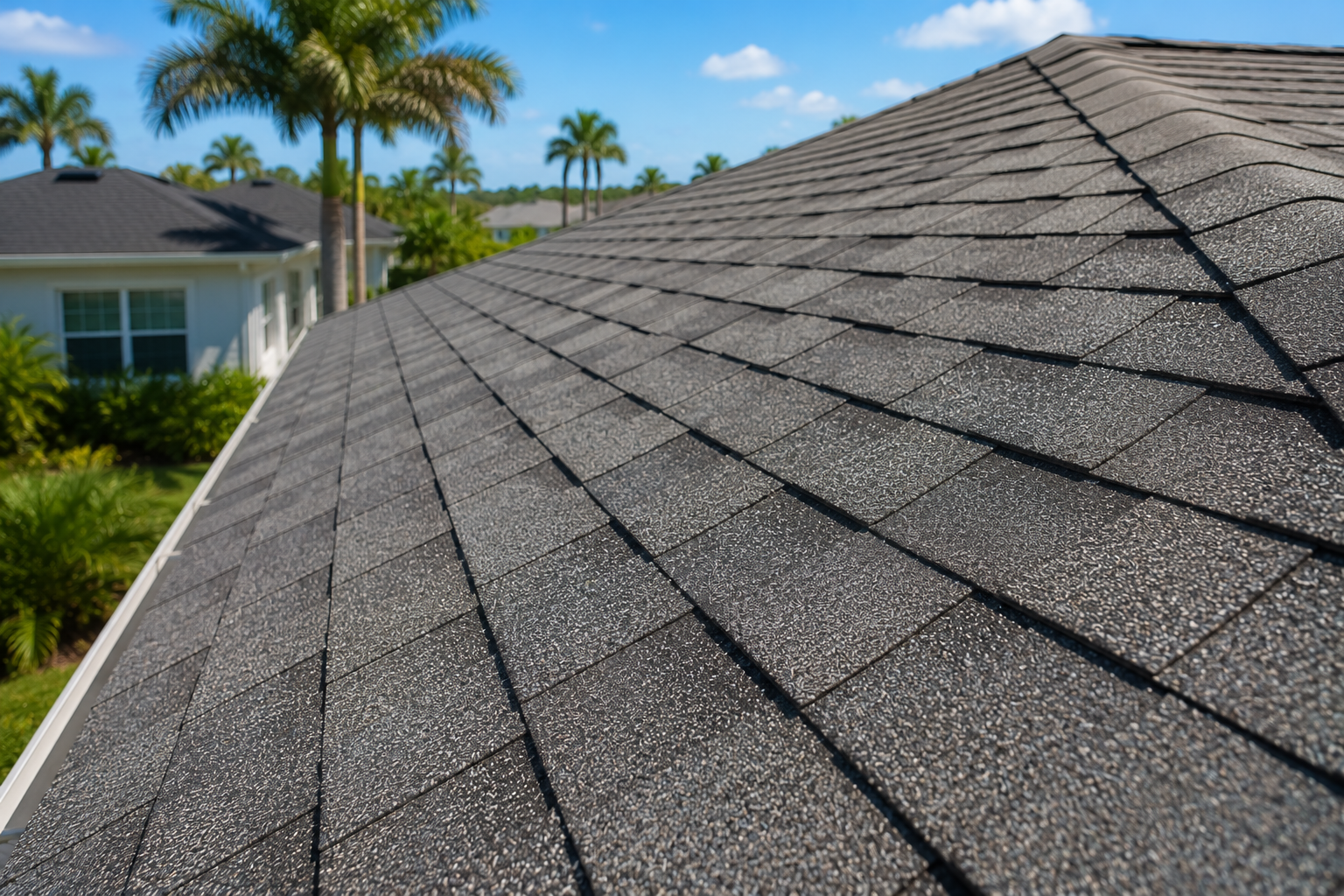 Roof inspection on older single family home in Dr Phillips Orlando Florida